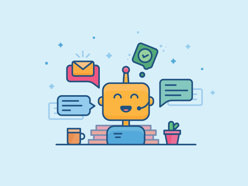 a customer support robot