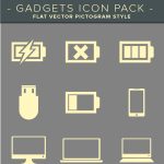 Gadget and Electronics Free Icon Set