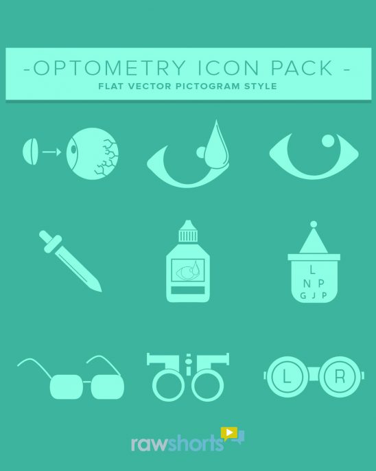 Optometry Icon Set