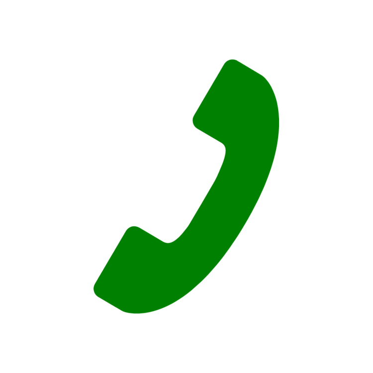 dark green phone icon